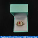 Men's Ring - Yellow Gold 14k (.585) 6.9 grams Size 8