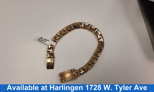 Bracelet - Yellow Gold 10k (.417) 36.7 grams 8 inch