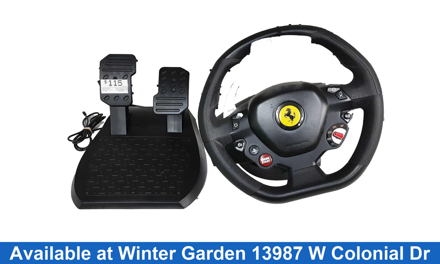 Thrustmaster Thrustmaster T80 Ferrari 488 Gtb Black Gaming Controller