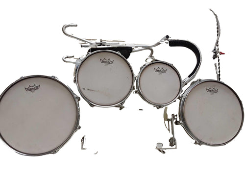Pearl Marchnig Per White Drum Set
