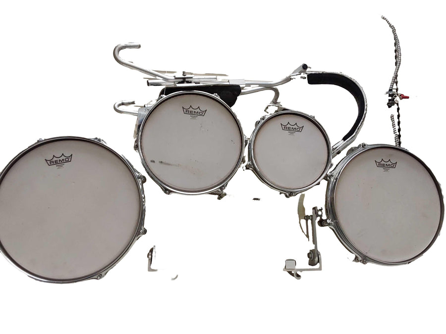 Pearl Marchnig Per White Drum Set