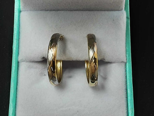 Hoop Earrings - Black Hills Gold 10k (.417) 1 grams