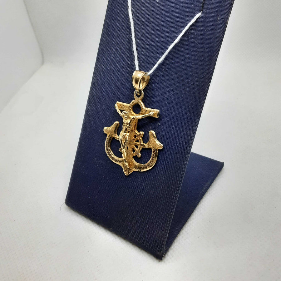 Religious Pendant - Yellow Gold 14k (.585) 4.7 grams