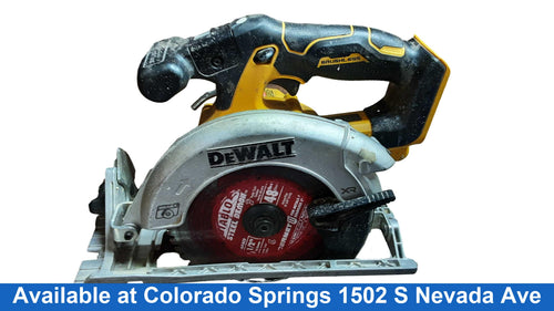 Dewalt Dcs565 Yellow Cordless Circular Saw