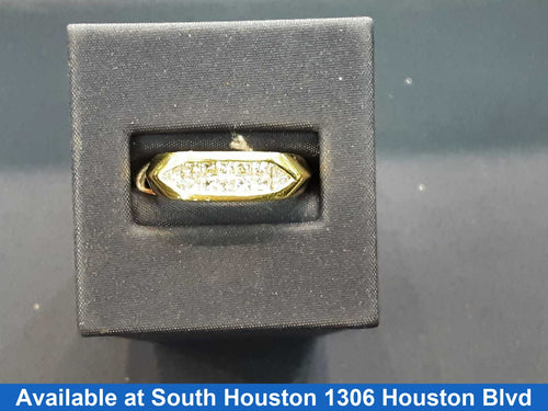 Men's Ring - Yellow Gold 18k (.750) 7.2 grams Size 11