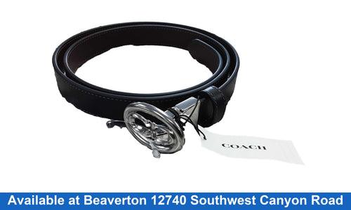 Coach Cz444 Brown Belt / Buckle