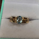 Women's Ring - Yellow Gold 10k (.417) 2.9 grams Size 9