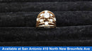 Women's Ring - Yellow Gold 14k (.585) 9.6 grams Size 7