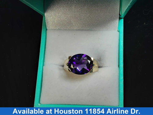 Women's Ring - Yellow Gold 14k (.585) 4.6 grams Size 6