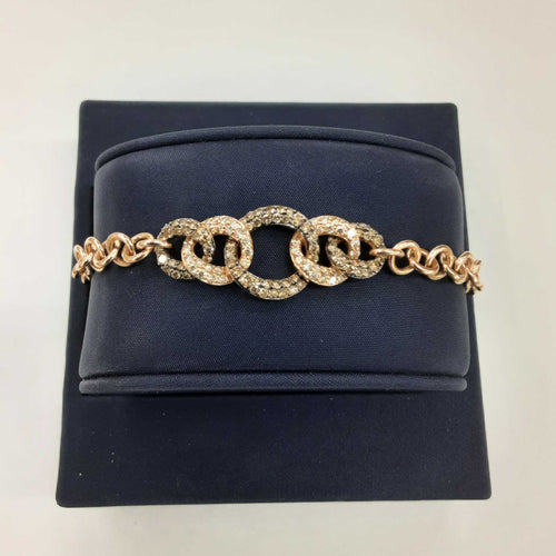 Cable Bracelet - Rose Gold 14k (.585) 16.9 grams 7 inch