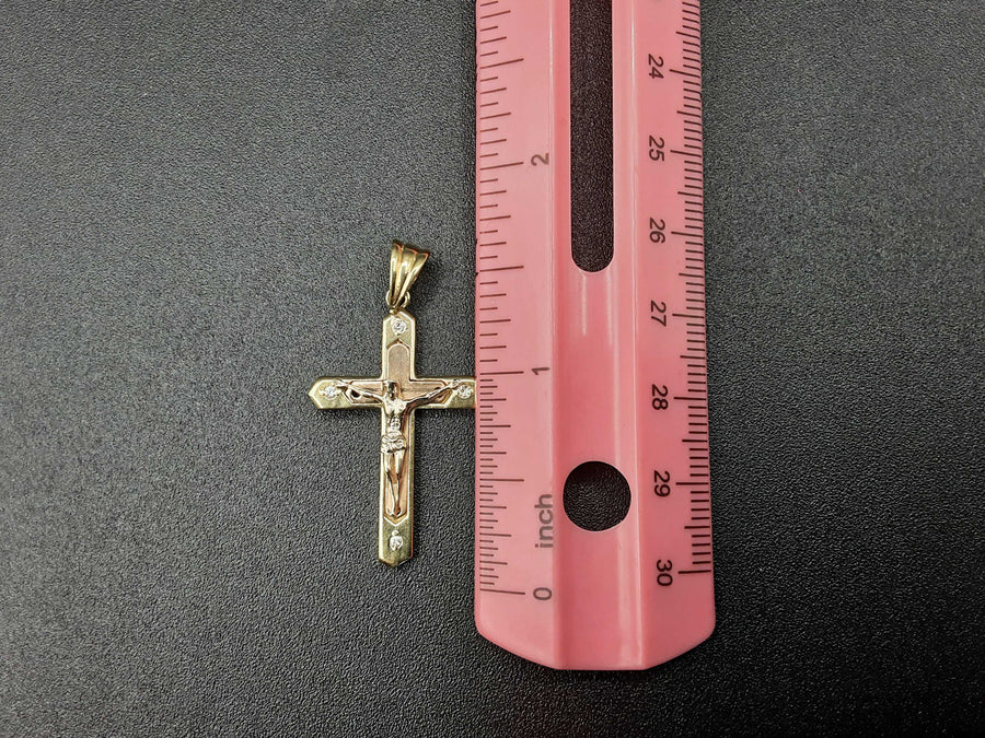 Religious Pendant - Yellow Gold 10k (.417) 4.2 grams