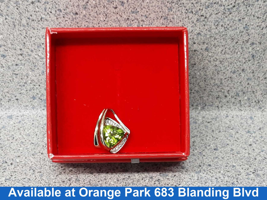 Diamond Pendant - Yellow Gold 14k (.585) 2.3 grams