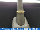 Ring - Wedding Band - Yellow Gold 10k (.417) 2.8 grams Size 7.5