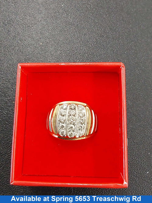 Men's Ring - Yellow Gold 10k (.417) 7.3 grams Size 20