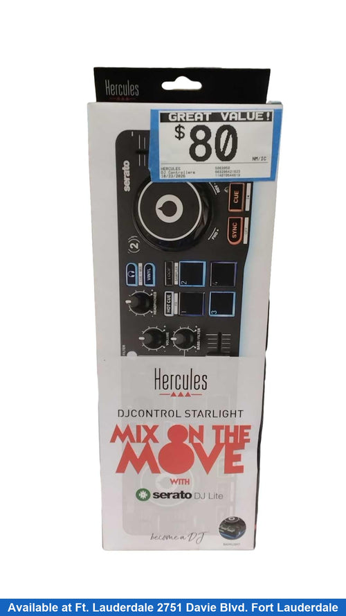 Hercules 5063950 Black DJ Controller