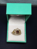 Women's Ring - Yellow Gold 10k (.417) 3.4 grams Size 8