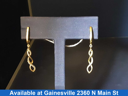 Earrings - Yellow Gold 10k (.417) 2 grams