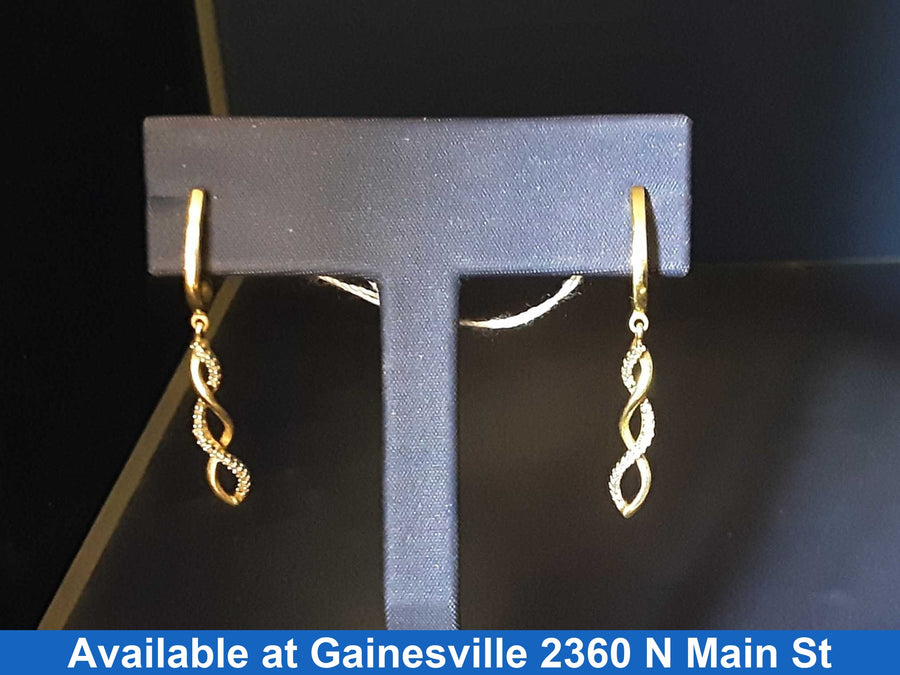 Earrings - Yellow Gold 10k (.417) 2 grams