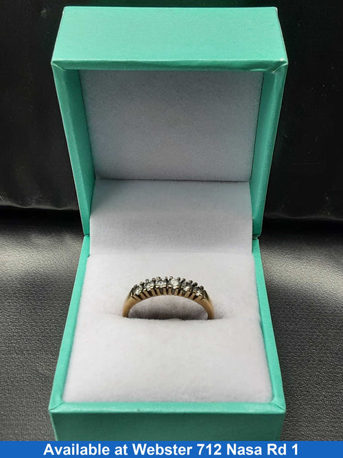Women's Ring - Yellow Gold 10k (.417) 1.4 grams Size 8