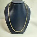 Rope Chain - Yellow Gold 14k (.585) 17.7 grams 22 inch
