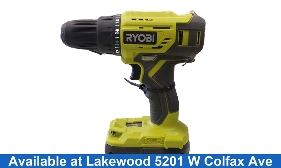 Ryobi P235avn Green Cordless Standard Drill