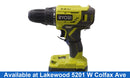 Ryobi P235avn Green Cordless Standard Drill