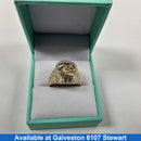 Men's Ring - Yellow Gold 10k (.417) 3.4 grams Size 10
