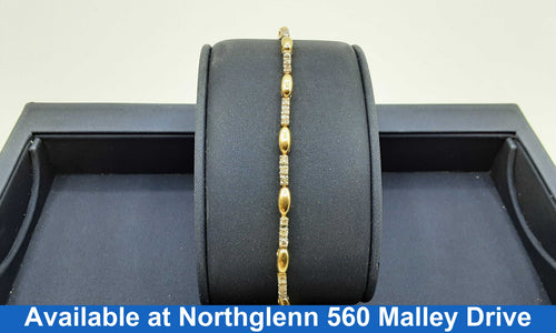 Bracelet - Yellow Gold 14k (.585) 7.1 grams 5 inch