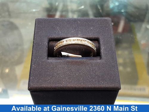 Ring - Wedding Band - White Gold 14k (.585) 3.5 grams Size 7