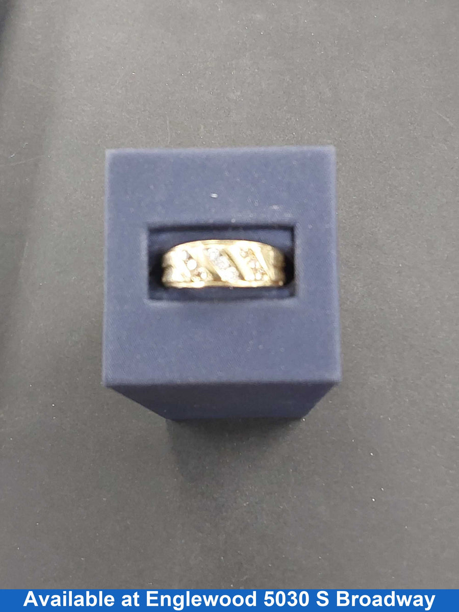 Men's Ring - Yellow Gold 10k (.417) 3.5 grams Size 8.5