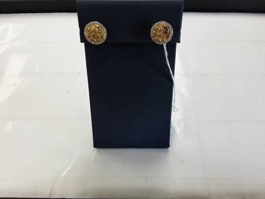 Filigree Earrings - Yellow Gold 10k (.417) 2.1 grams