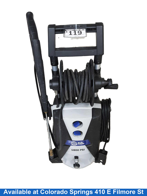 Blue Clean Ar 391 Ss Black Corded Pressure Washer