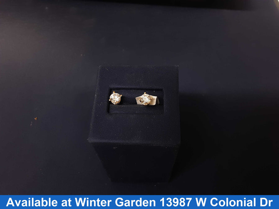 Single Stud Earrings - Silver 0.3 grams