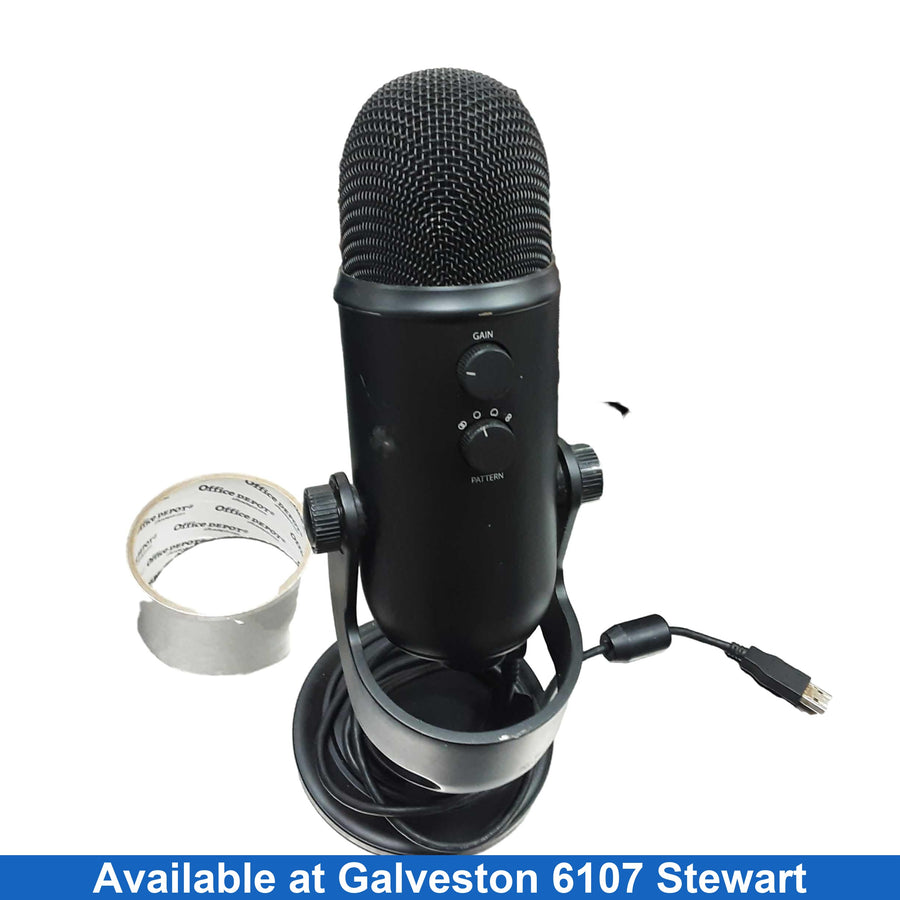 Blue Yeti Black Corded Microphone