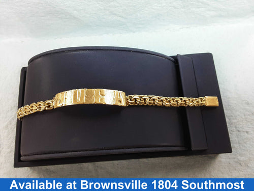 ID Bracelet - Yellow Gold 10k (.417) 26.4 grams 6 inch