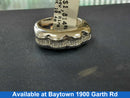 Women's Ring - Anniversary - White Gold 18k (.750) 10.4 grams Size 8.5