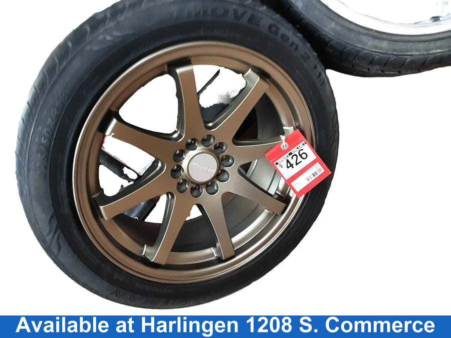 Venom 5 Lug Gold Wheel