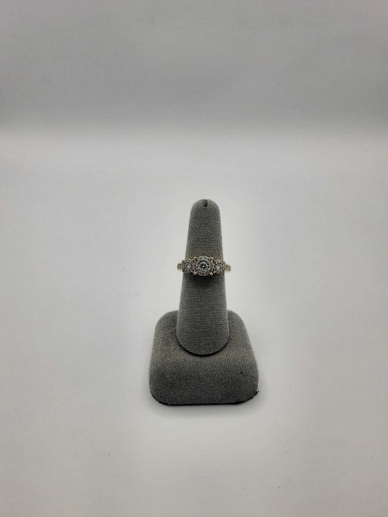 14kt Lady's Cluster Ring