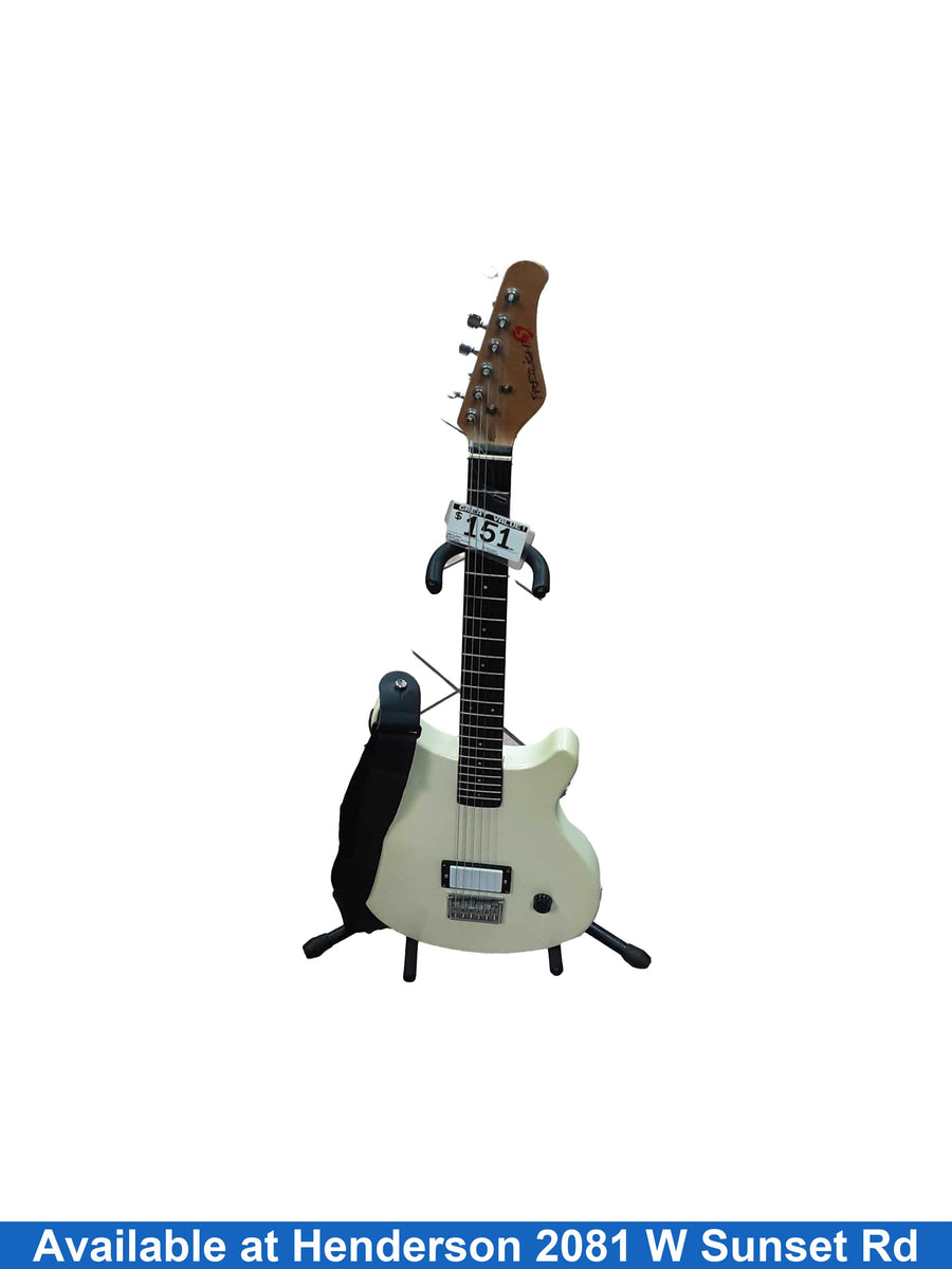 Fretlight 5 White Electric Classic Guitar