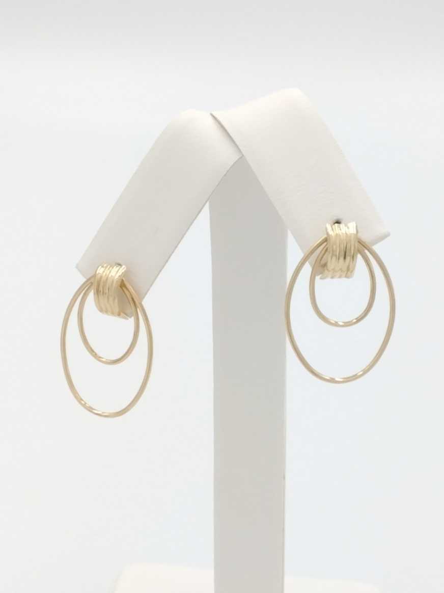 Filigree Earrings - Yellow Gold 14k (.585) 6.9 grams