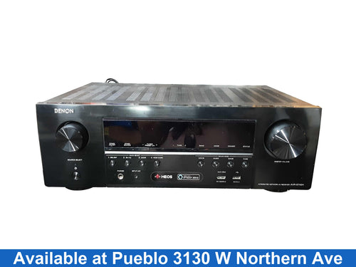 Denon Avr-s740h Black Home Audio Receiver