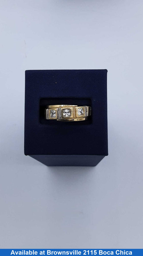 Ring - Wedding Band - Yellow Gold 10k (.417) 4.2 grams Size 8.5