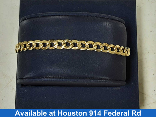Bracelet - Yellow Gold 18k (.750) 7.5 grams 8 inch