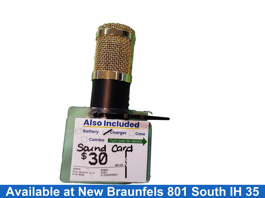 Bm800 Black Corded Microphone