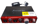 Focusrite Clarett 2 Pre Red Classic Audio Interface