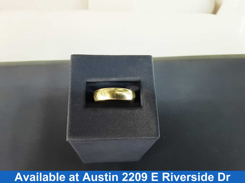 Ring - Wedding Band - Yellow Gold 14k (.585) 5.5 grams Size 9.5