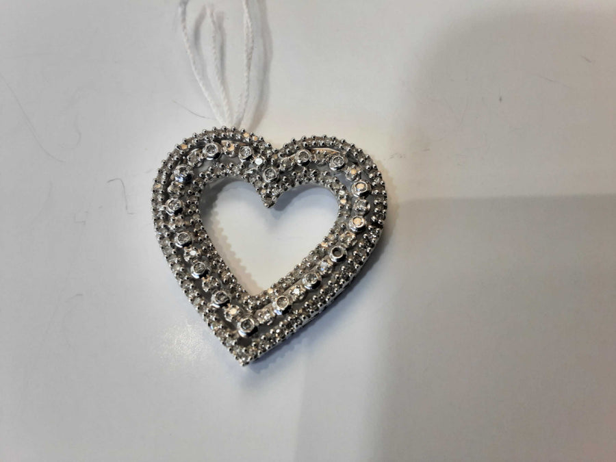 Symbol Pendant - White Gold 10k (.417) 3.3 grams