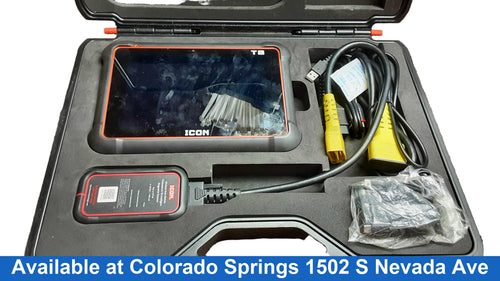 Icon T8 Intelligent Diagnostic Scanner Yellow Misc. Automotive Tool
