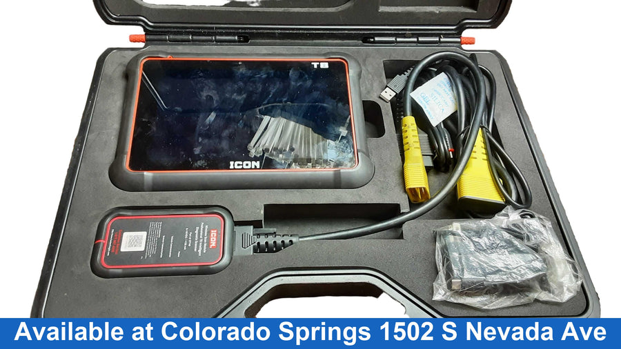 Icon T8 Intelligent Diagnostic Scanner Yellow Misc. Automotive Tool