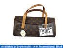 Louis Vuitton Sonatine Monogram Brown Purse / Handbag